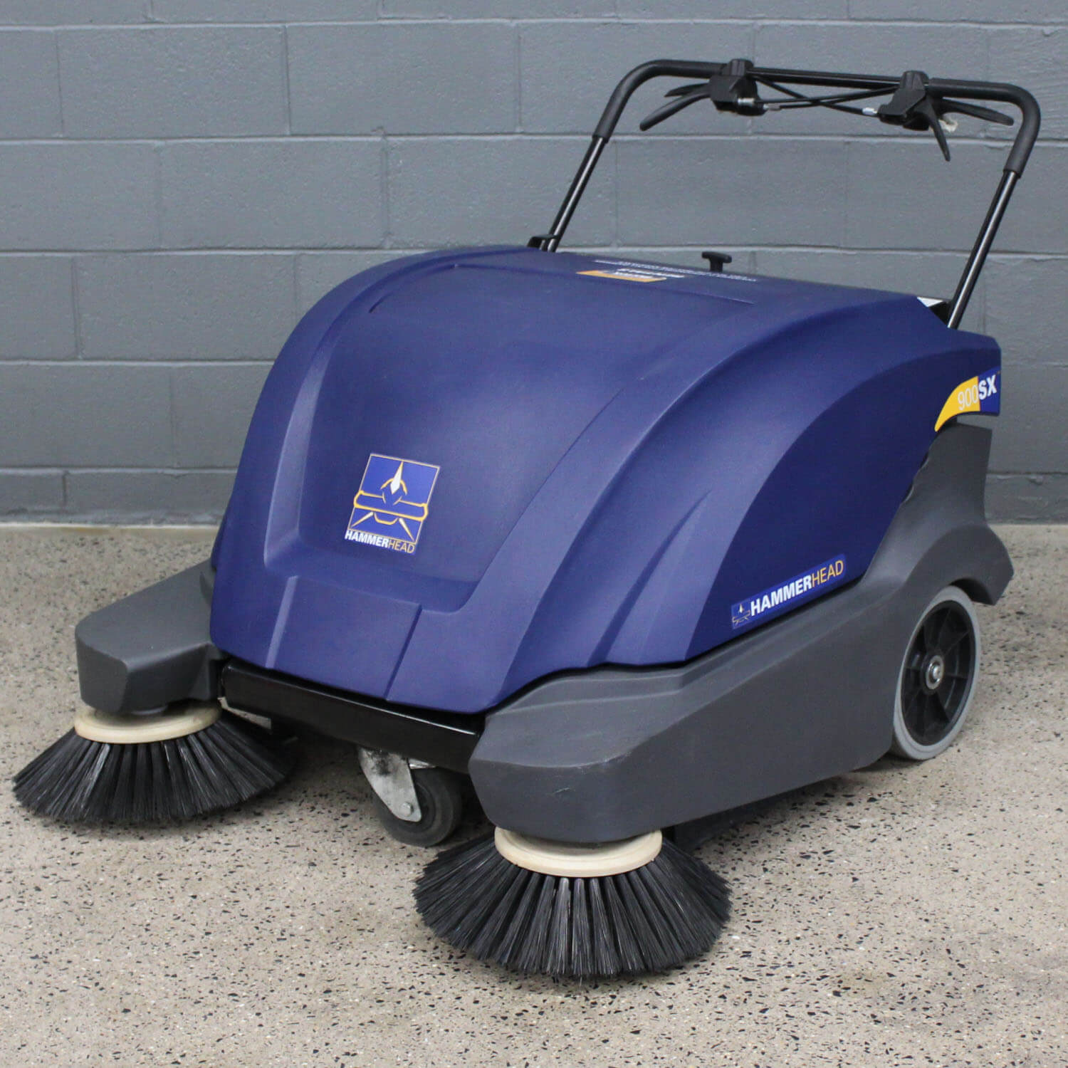 900SX Electric WalkBehind Sweeper Hammerhead Cleaning Equipment