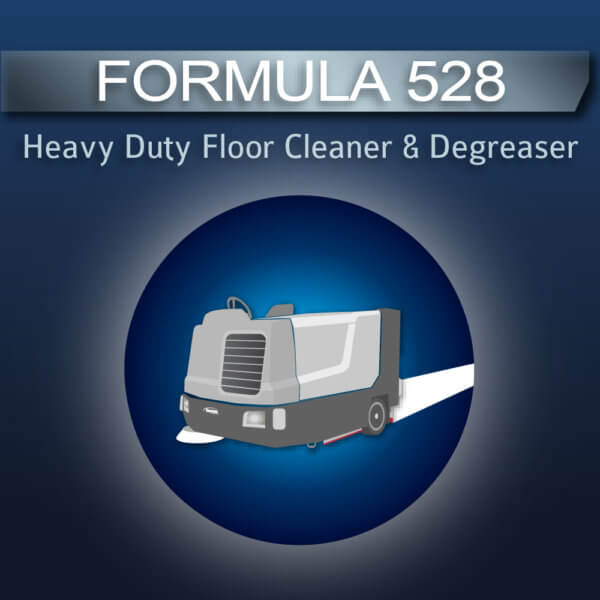 Formula 528 Floor Cleaner & Degreaser for Scrubbers