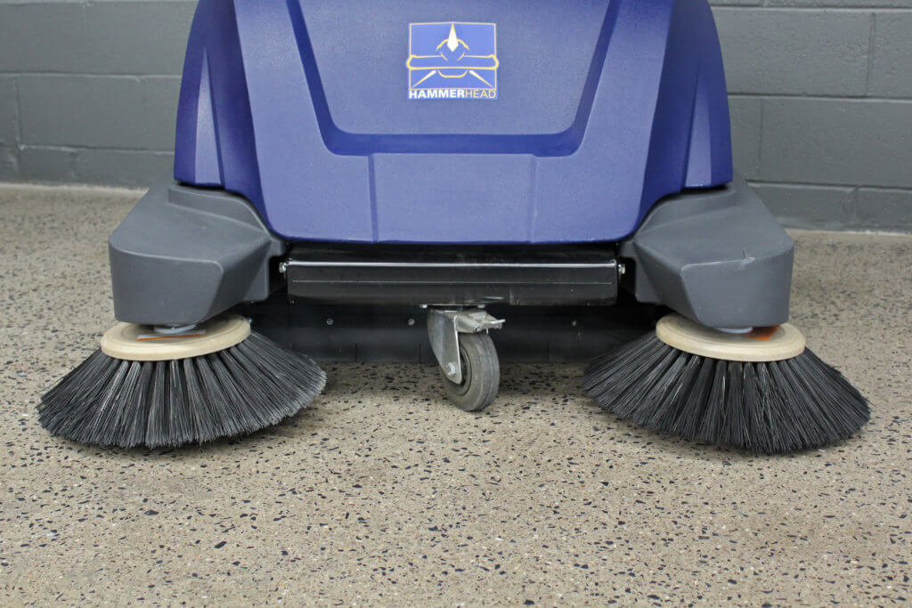 900SX Electric WalkBehind Sweeper Hammerhead Cleaning Equipment
